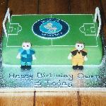 Football Pitch Cake