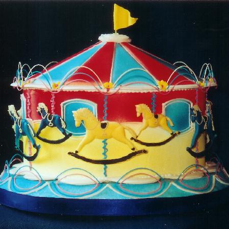 Carousel Cake