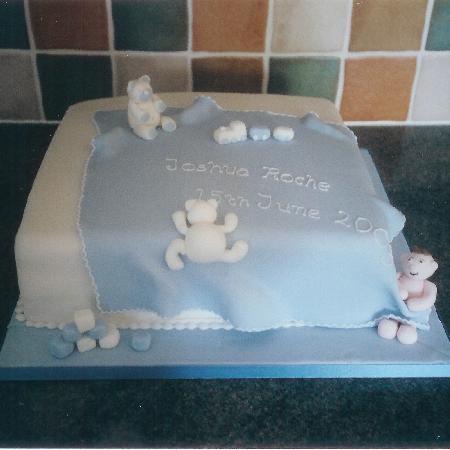 Blanket Christening Cake