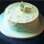 Royal Iced Christening Cake