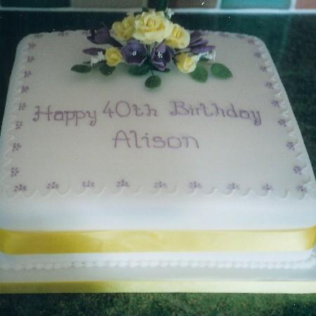 Traditional Birthday Cake