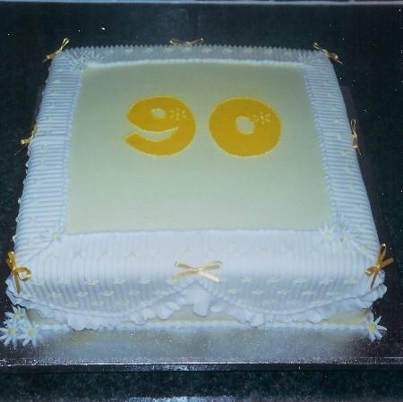 Smocked Birthday Cake