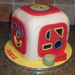 Shape  Sorter Cake