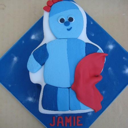 Iggle Piggle In The Night Garden Cake