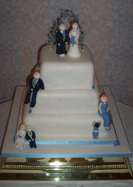 Wedding Party Cake  Ref IC027