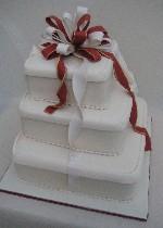 Bow Wedding Cake IC082