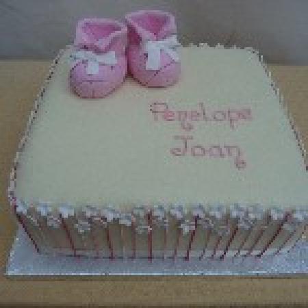 Chocolate Christening Cake 