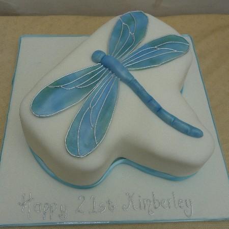 Dragonfly Cake