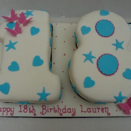 Numbers Cake