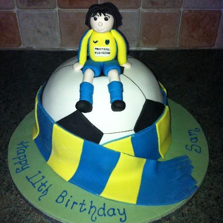 Football Fan Cake