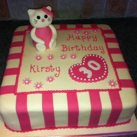 Hello Kitty Cake