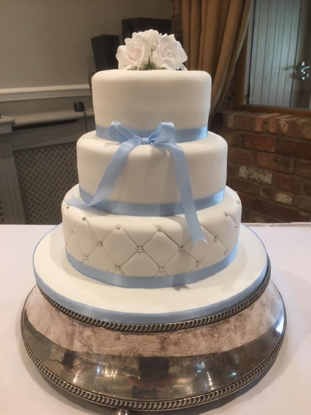 Stylish three tier cake