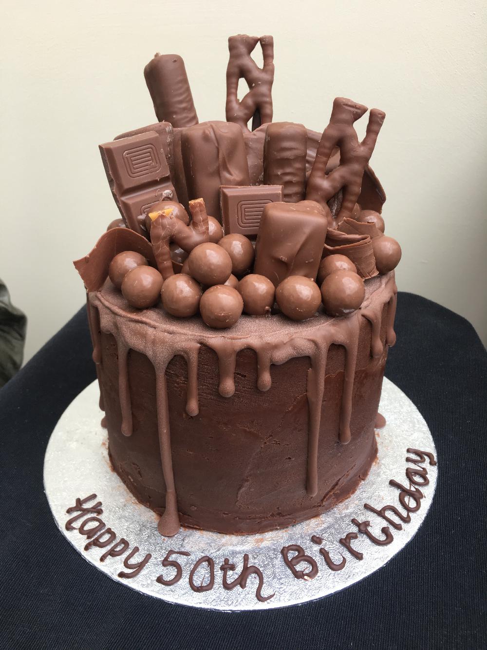 Chocolate overload cake