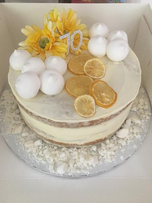 Lemon Meringue Cake