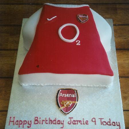 Football Shirt Cake