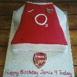 Football Shirt Cake