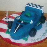 Racing Car Cake