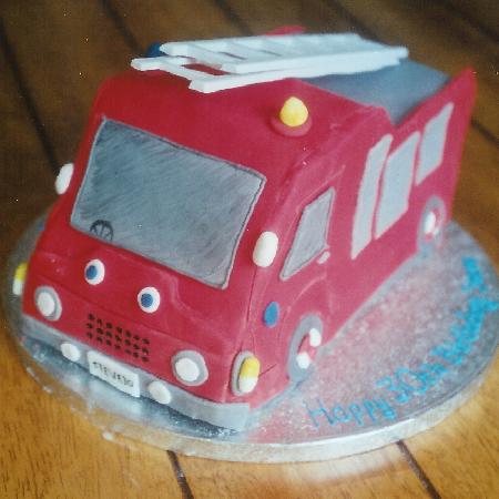 Fire Engine Cake